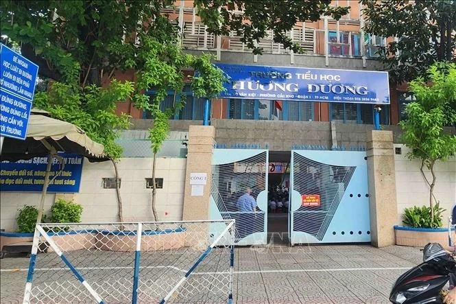 Trường Tiểu học Chương Dương, Quận 1, TP Hồ Chí Minh.