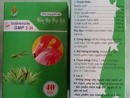 Các mẫu thực phẩm chức năng chứa chất cấm bị phát hiện tại các nhà thuốc. Ảnh: Cục An toàn thực phẩm