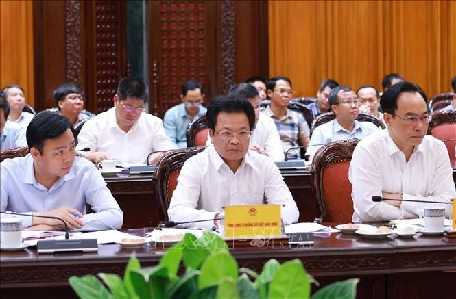 Các đại biểu tham dự cuộc họp. Ảnh: Dương Giang/TTXVN