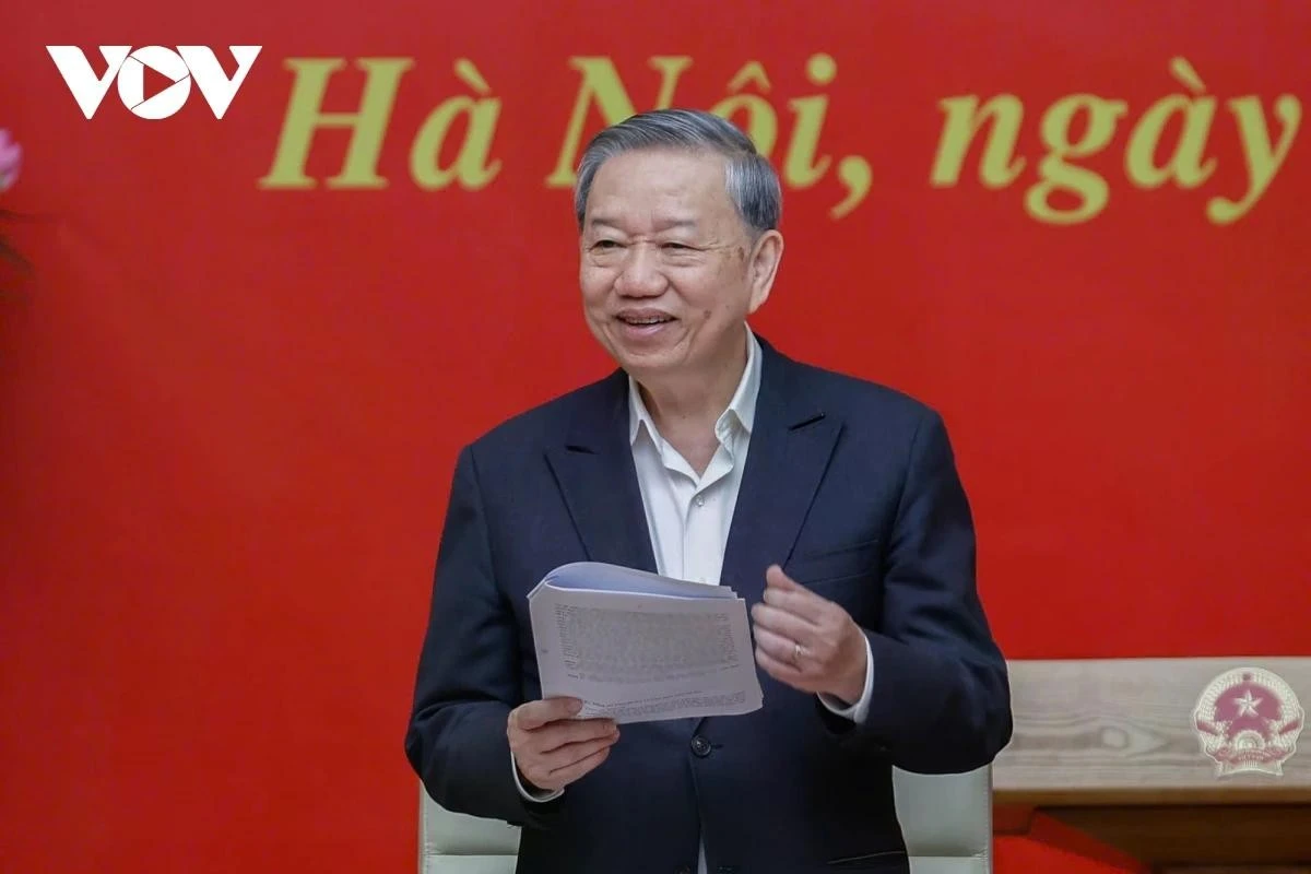 Tổng Bí thư Tô Lâm.