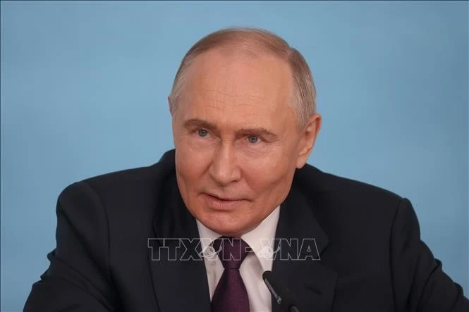 Tổng thống Nga Vladimir Putin. Ảnh tư liệu: THX/TTXVN