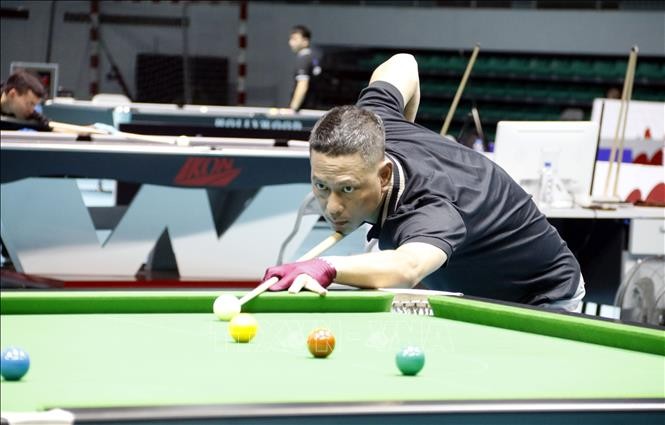 Vận động viên thi đấu nội dung nội dung Snooker 6 bi đỏ nam. Vận động viên thi đấu nội dung nội dung Snooker 6 bi đỏ nam.