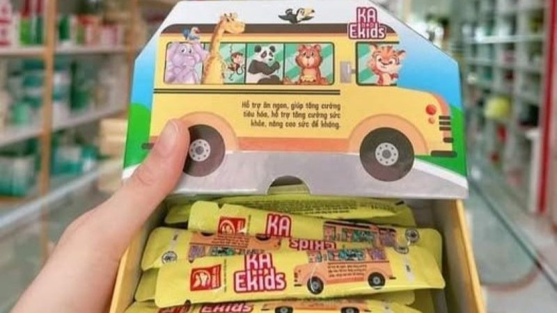 Sản phẩm siro ăn ngon ngon KA Ekids vừa bị thu hồi hiệu lực bản công bố sản phẩm. si-rongon-kekid-4262.jpg