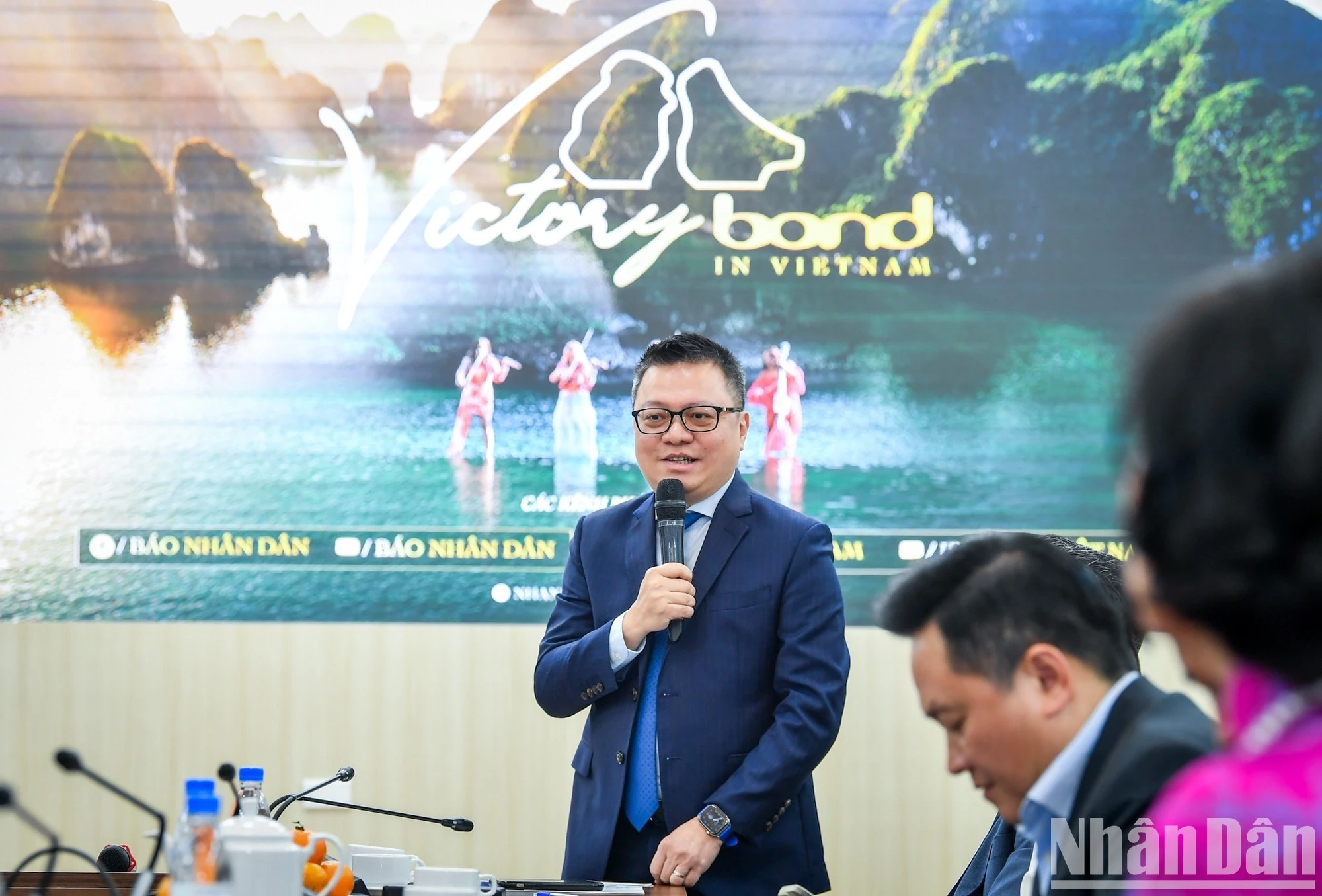 Ông Lê Quốc Minh nói về quảng bá hình ảnh đất nước trên các sản phẩm âm nhạc.