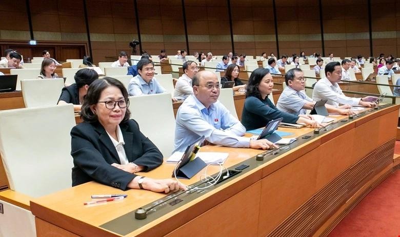 Đại biểu Quốc hội ấn nút biểu quyết tại Kỳ họp thứ 9, Quốc hội khóa XV Đại biểu Quốc hội ấn nút biểu quyết tại Kỳ họp thứ 9, Quốc hội khóa XV