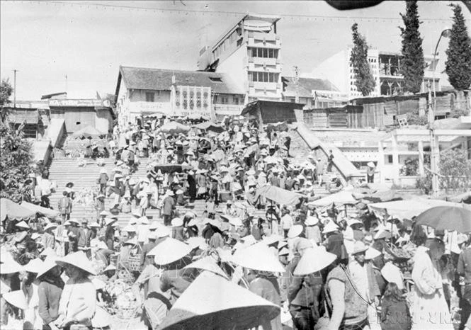 Ngày 3/4/1975, Đà Lạt - thành phố trên cao nguyên Di Linh được giải phóng. Ảnh: Tư liệu TTXVN