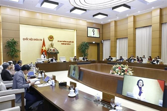 Quang cảnh phiên họp. Ảnh: Doãn Tấn/TTXVN