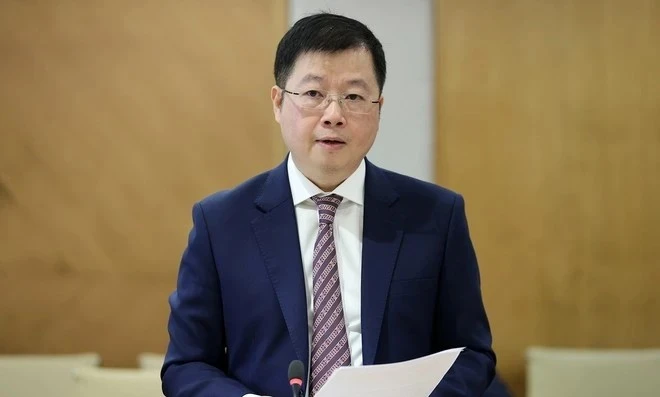 Ông Nguyễn Thanh Lâm giữ chức Tổng Giám đốc Đài truyền hình Việt Nam kể từ ngày 1/11. Ảnh: PV/Vietnam+.