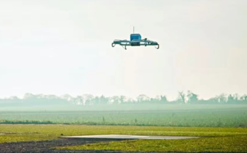 Thiết bị bay không người lái của tập đoàn Amazon. Ảnh: El Pais