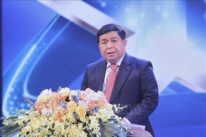 Phó Thủ tướng Nguyễn Chí Dũng phát biểu.