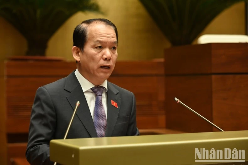 Chủ nhiệm Ủy ban Pháp luật-Tư pháp của Quốc hội Hoàng Thanh Tùng. (Ảnh: BÙI GIANG)