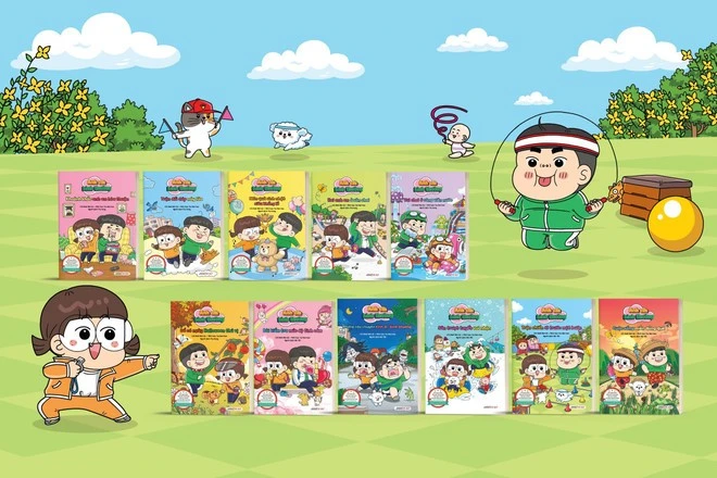 Bộ truyện tranh 11 tập “Anh em bình thường.”