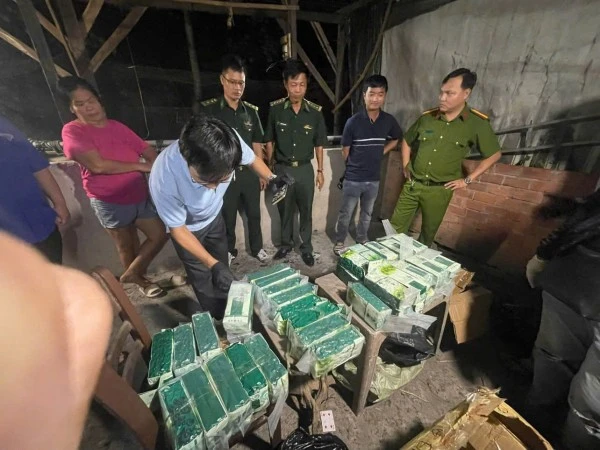 Tổng số ma túy trong chuyên án được lực lượng chức năng thu giữ 211 kg ma túy tổng hợp.