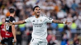 Rodrygo ấn định chiến thắng 3-0 cho đội nhà. Ảnh: Real Madrid
