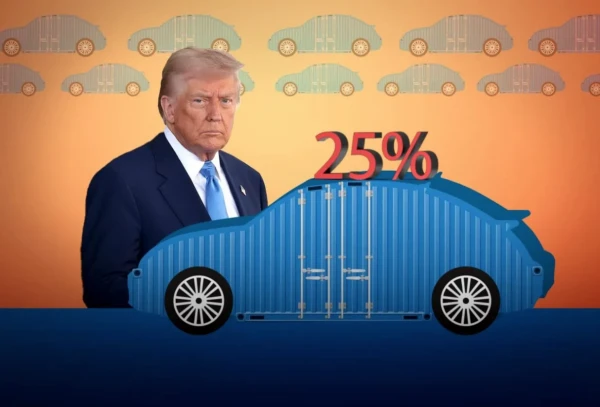 Việc tăng thuế các loại ô tô nhập khẩu là điều mà ông Trump đã cam kết với các cử tri "xứ cờ hoa" trong chiến dịch tranh cử vừa qua. Ảnh: Getty Images