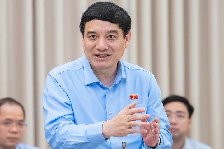 Chủ nhiệm Ủy ban Văn hóa và Xã hội Nguyễn Đắc Vinh. (Ảnh: quochoi.vn)