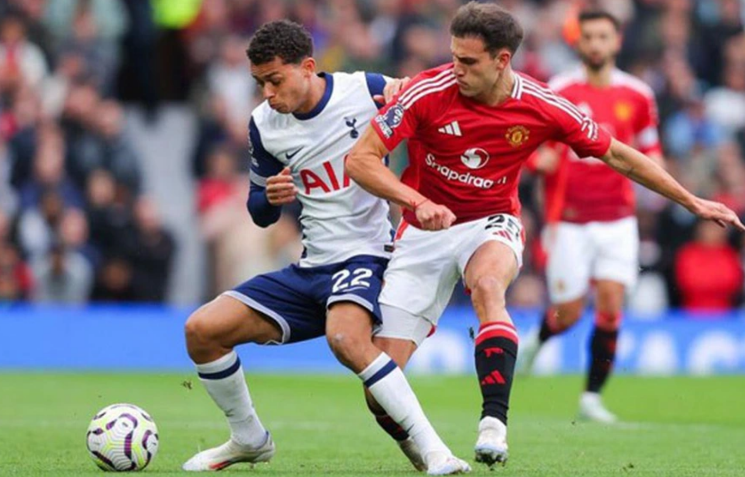 Tottenham toàn thắng trước MU ở mùa giả năm nay. Ảnh: Eurosports Tottenham toàn thắng trước MU ở mùa giả năm nay. Ảnh: Eurosports