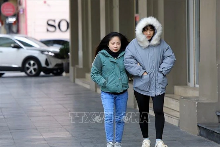 Bắc Bộ, Bắc Trung Bộ trời rét đậm. Ảnh: TTXVN