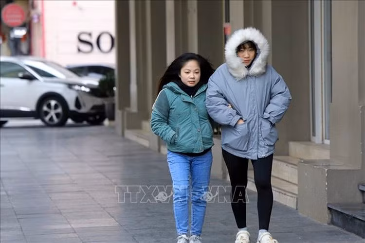 Bắc Bộ, Bắc Trung Bộ trời rét đậm. Ảnh: TTXVN