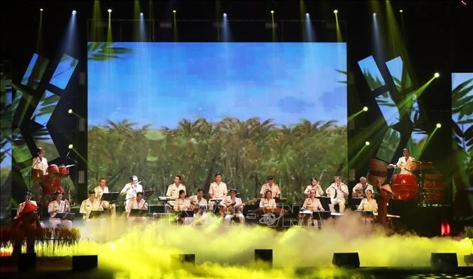 Tiết mục dự thi tại hội diễn.