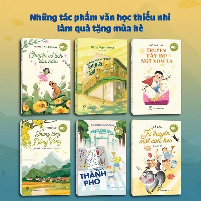 Các tác phẩm mới của Nhà xuất bản Trẻ.