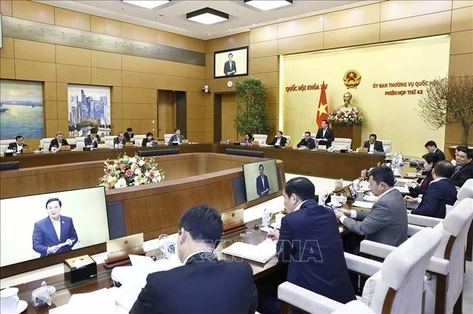 Quang cảnh phiên họp. Ảnh: Doãn Tấn/TTXVN