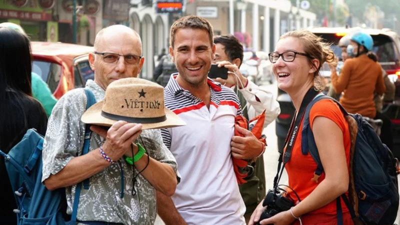 Lượng khách quốc tế đến Việt Nam trong tháng 4-2025 đạt 1,65 triệu lượt. Ảnh: M.H