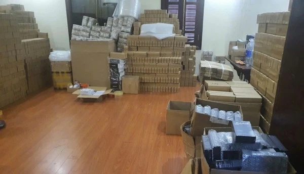 Tang vật cơ quan Công an thu giữ.