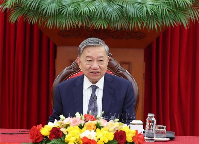 Tổng Bí thư Tô Lâm. Ảnh: Thống Nhất/TTXVN Tổng Bí thư Tô Lâm. Ảnh: Thống Nhất/TTXVN