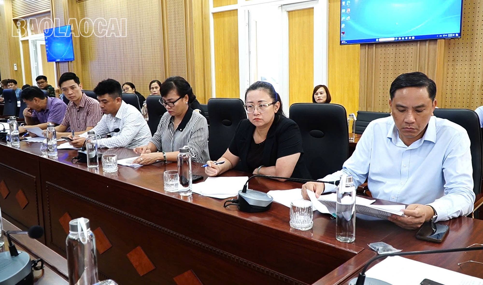 Các đại biểu dự buổi làm việc. A1a.jpg