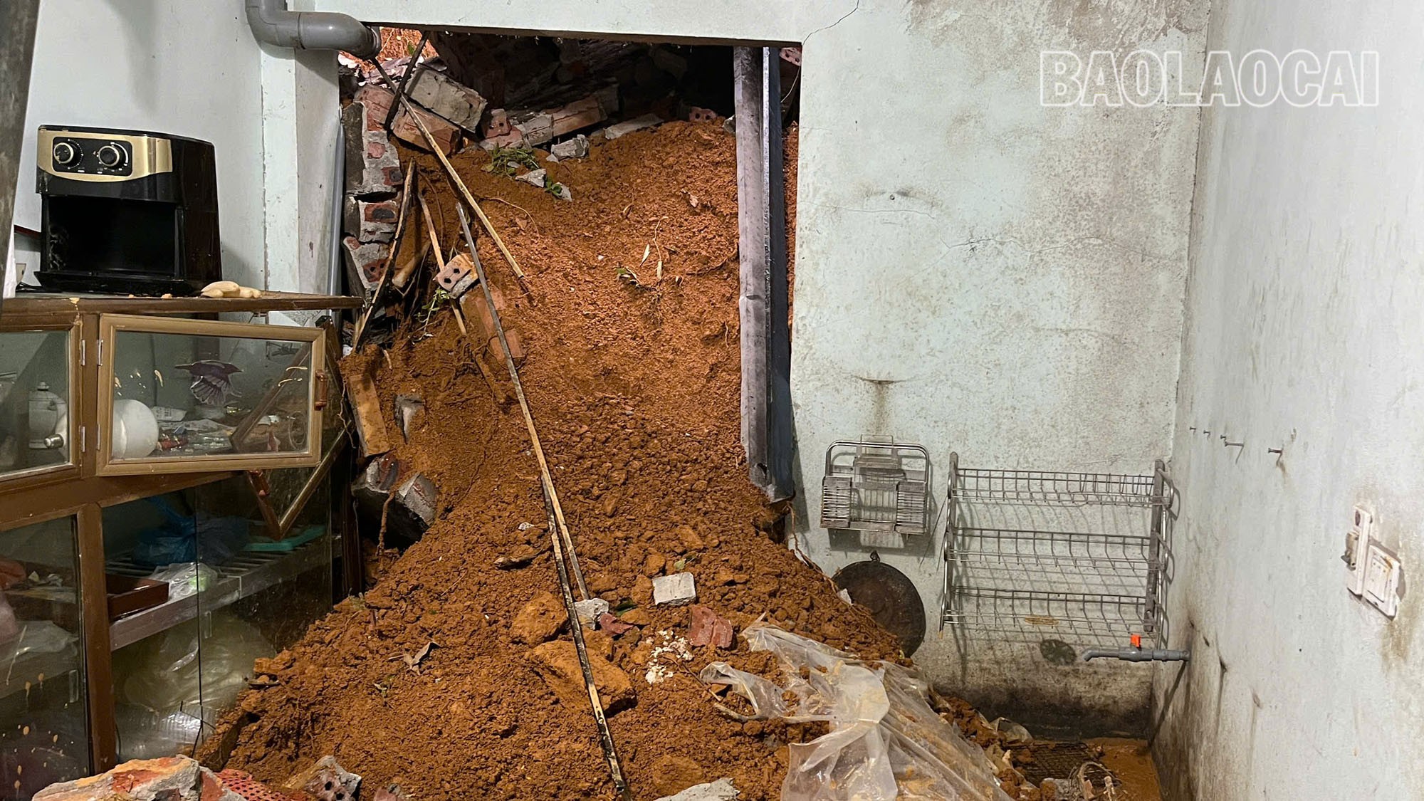 Xã Bát Xát có 159 ngôi nhà bị thiệt hại.