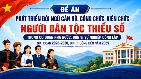 Đề án về phát triển đội ngũ cán bộ, công chức, viên chức người dân tộc thiểu số 