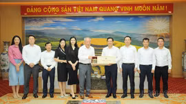 Bí thư Tỉnh ủy Dương Quốc Huy làm việc với Công ty Cổ phần Tập đoàn Thái Bình Dương