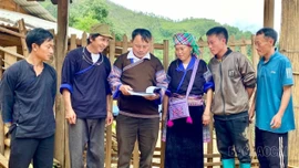 Ủy ban Mặt trận Tổ quốc xã Lao Chải trong tham gia góp ý xây dựng các văn kiện quan trọng