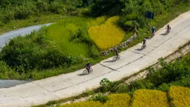 Giải đua xe đạp địa hình "Vút bay trên sóng lúa vàng" sắp khởi tranh tại Mường Bo