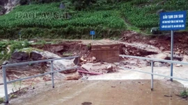 Mưa lũ gây ngập úng cục bộ và thiệt hại tại một số địa phương trong tỉnh 