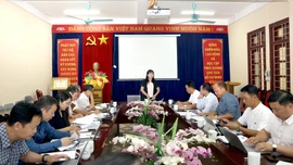 Phó Chủ tịch HĐND tỉnh Hoàng Thị Thanh Bình khảo sát tại xã Bản Hồ