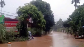 Mưa lũ gây ngập úng, sạt lở nhiều tuyến quốc lộ và tỉnh lộ trên địa bàn tỉnh Lào Cai
