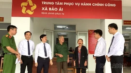 Từ cam kết phục vụ của chính quyền