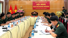 Đảng ủy Quân sự tỉnh Lào Cai triển khai nhiệm vụ, giải pháp lãnh đạo 6 tháng cuối năm 2025