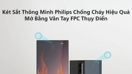 Két sắt thông minh chống cháy hiệu quả, mở bằng vân tay FPC Thụy Điển