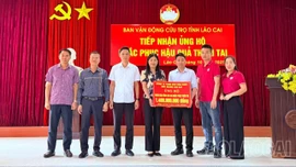 Sau 24 giờ ngày 30/11 dừng tiếp nhận ủng hộ Nhân dân tỉnh Lào Cai khắc phục thiệt hại do bão số 10 gây ra