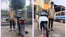 Lào Cai: Xử lý thiếu niên nhiều lần vi phạm giao thông, cố tình tháo biển số xe để né kiểm tra