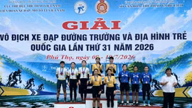 Lào Cai giành 18 huy chương tại Giải Vô địch xe đạp đường trường và địa hình trẻ quốc gia năm 2026