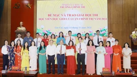 Thí sinh Nguyễn Hải Quỳnh đoạt giải Nhất Hội thi học viên học giỏi lý luận chính trị năm 2024