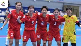 Tuyển Futsal nữ Việt Nam vào bán kết giải Đông Nam Á