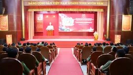 Hội nghị sinh hoạt chính trị đặc biệt kỷ niệm 80 năm Ngày truyền thống Công an nhân dân