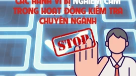 Infographics: Các hành vi bị nghiêm cấm trong hoạt động kiểm tra chuyên ngành