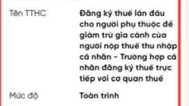 Hướng dẫn đăng ký mới, thay đổi thông tin người phụ thuộc trên Etax Mobile