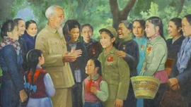 Triển lãm chuyên đề 'Hồ Chí Minh trong nghệ thuật tạo hình'